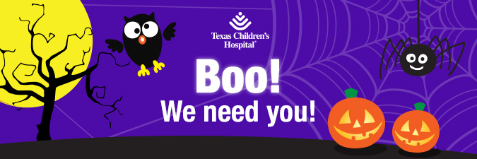 Boo! We need you!