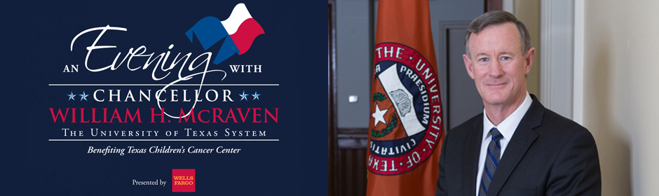 Photo of Chancellor William H. McRaven | An Evening with a Legend honoring
Chancellor William H. McRaven